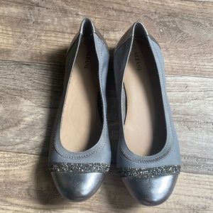 Silver Alfani Flats